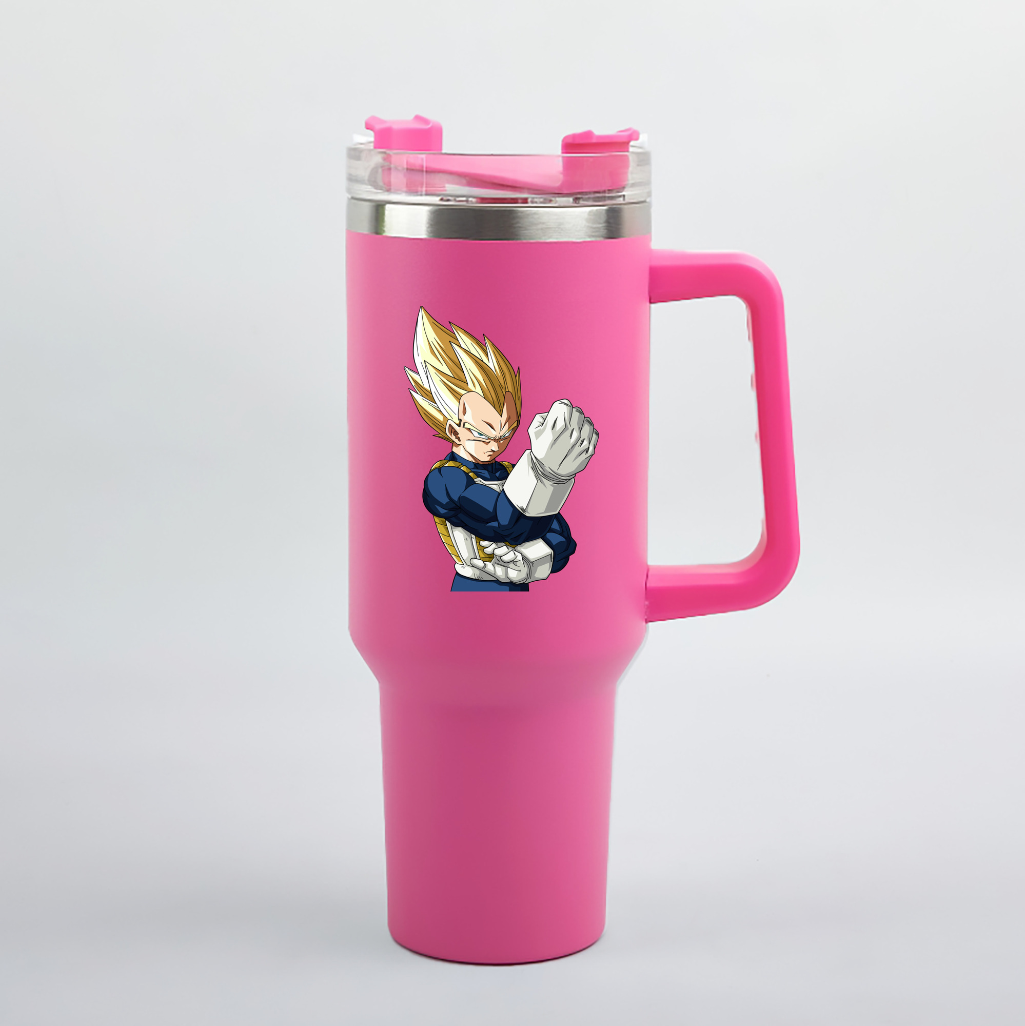 （画像用） ドラゴンボール ベジータ四世（Bejīta Yonsei）DRAGON BALL Vegeta IV 1200mL車用タンブラー（カラープリント）